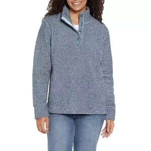 NEW Eddie Bauer Women's Pullover Sweater Light Harbor Size XS